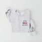 God Bless America Unisex Pocket Style Pullover