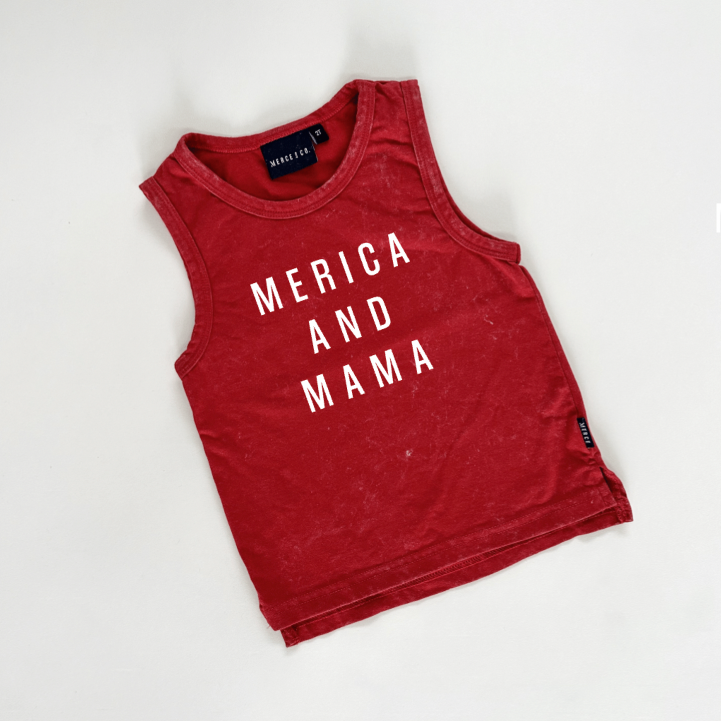 Merica And Mama Child Tank