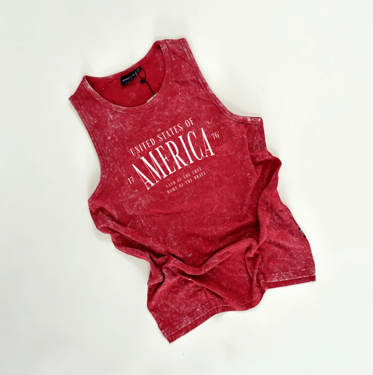 America Adult Tank