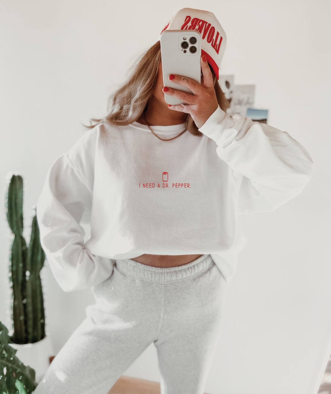 "I need a Dr. Pepper" Tee or Sweatshirt- 2 Colors