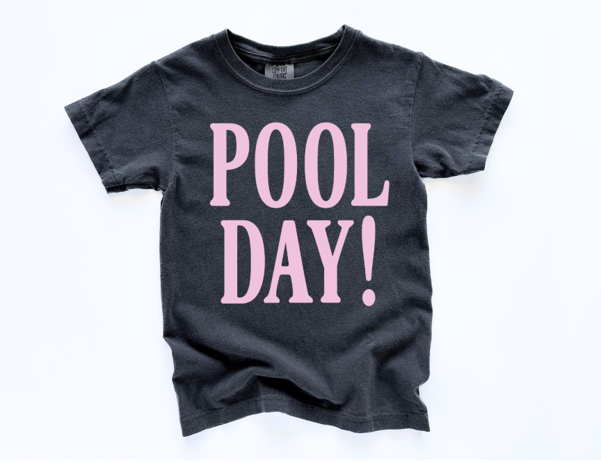 Pool Day! Girls Tee- 8 Colors