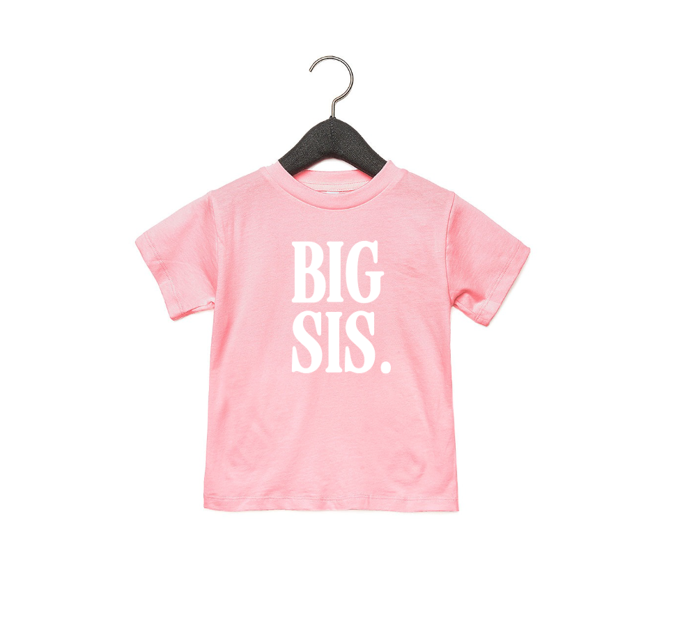 Big Sis Tee- 5 Colors