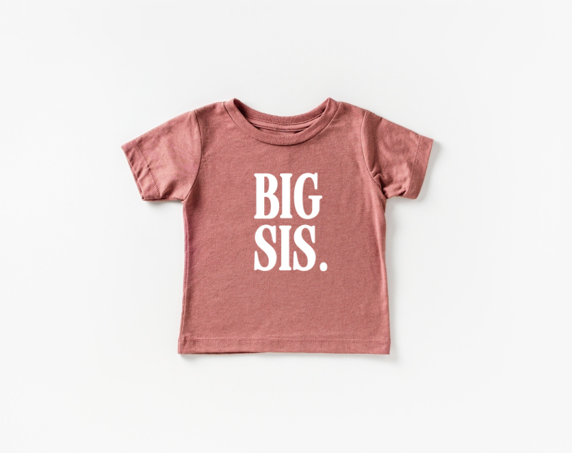 Big Sis Tee- 5 Colors