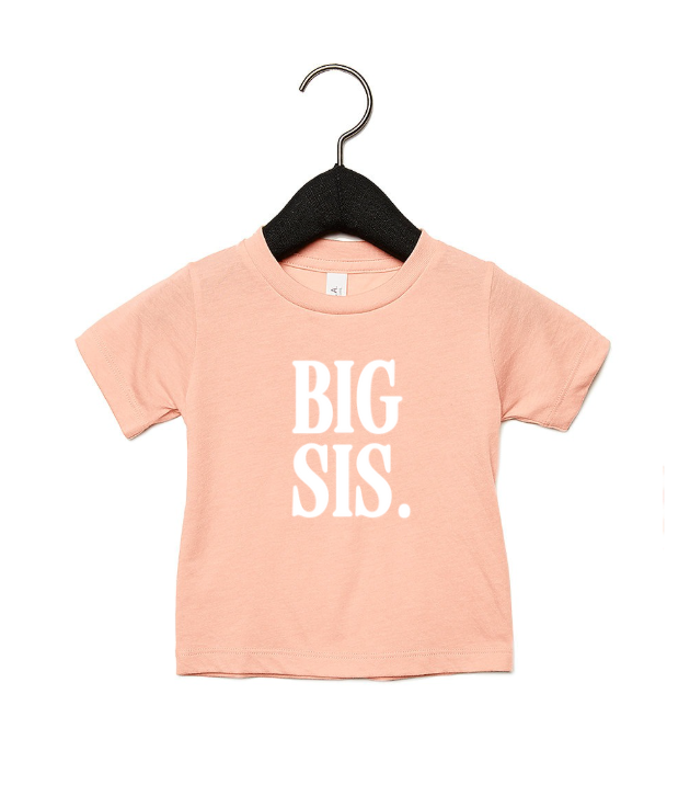 Big Sis Tee- 5 Colors