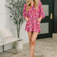 It's Vacay Time Abstract Print Romper