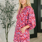 It's Vacay Time Abstract Print Romper