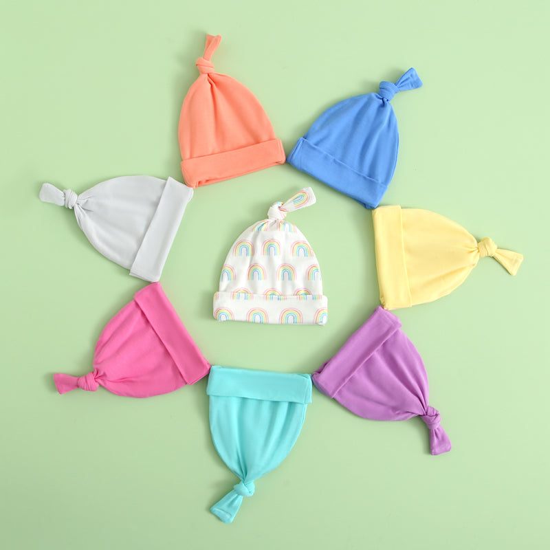 Joyful Coral Baby Beanie Hat