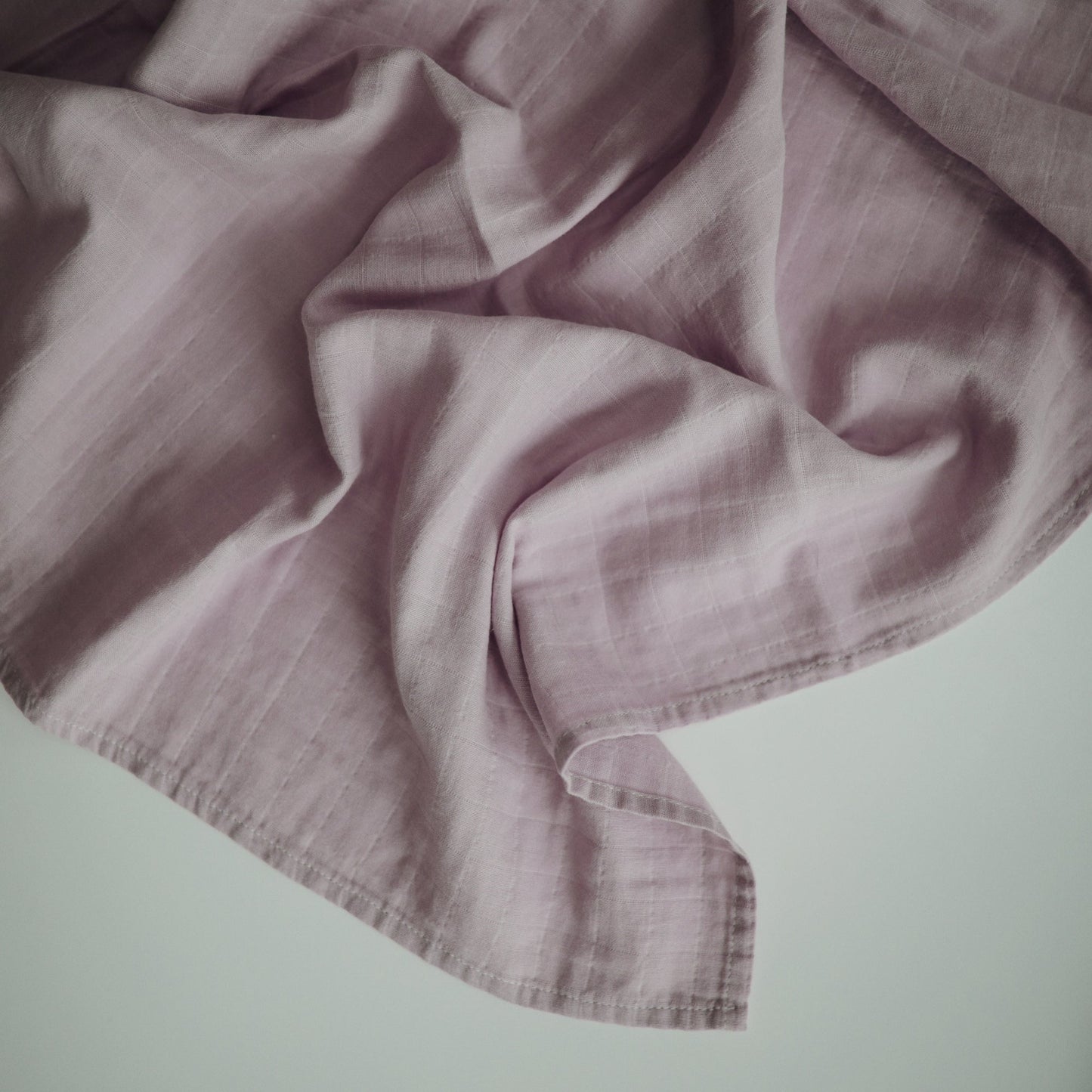Organic Cotton Muslin Swaddle Blanket- Multiple Color Options