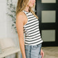 Start to Finished Ribbed Halter Tank