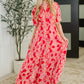 Strolling By Floral Maxi Dress
