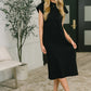 Sweet Like That Casual Dress in Black