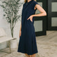 Sweet Like That Casual Dress in Navy