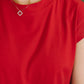 Sweet Like That Casual Dress in Ruby