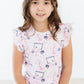 Tee Time Short Sleeve Ruffle Tee
