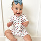 Red White & Blue Tulips Bamboo Shorty Pajamas