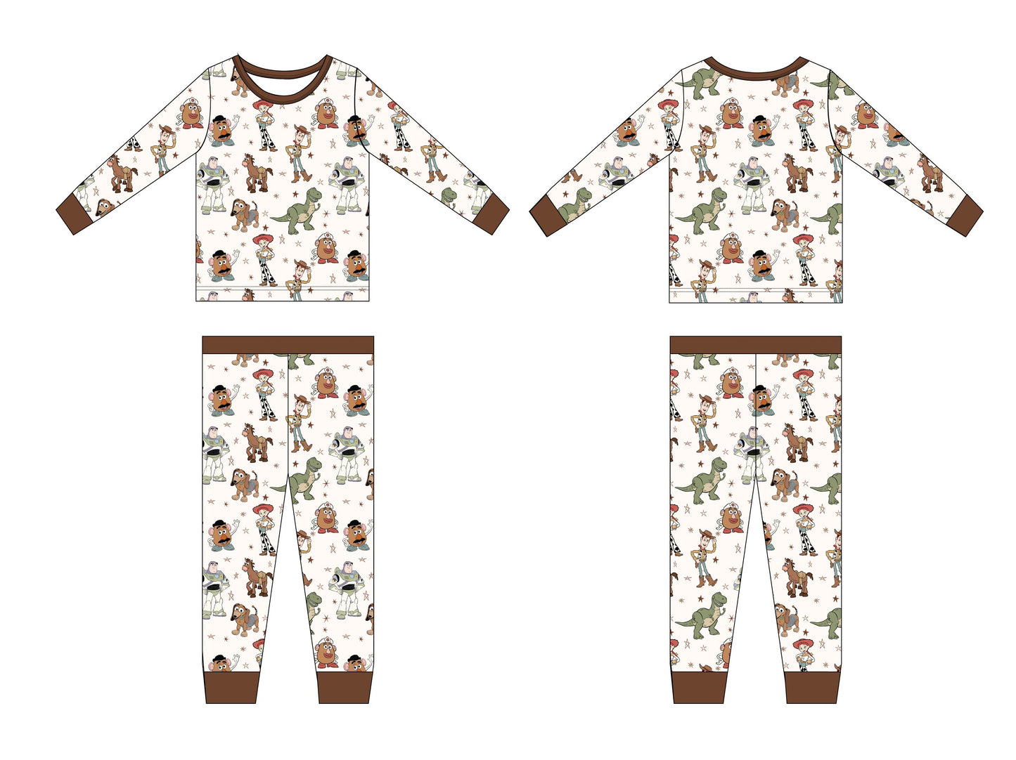 Andy's Gang 2-Piece Pajama Set