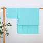 Tranquil Turquoise Bamboo Swaddle Blanket