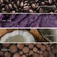 Ube Latte Soy Candle - Brown Matte Jar - 15 oz
