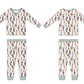 Vintage Christmas 2-Piece Pajama Set