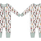 Vintage Christmas Zippy Pajama