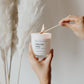 Thank You! Soy Candle - White Jar - 11 oz (Island Air)