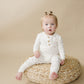 Vintage Blooms 2-Piece Henley Bamboo Pajamas