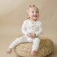 Vintage Blooms 2-Piece Henley Bamboo Pajamas