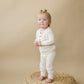 Vintage Blooms 2-Piece Henley Bamboo Pajamas