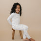 Blue Belle 2pc Ribbed Bamboo Pajamas