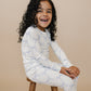 Blue Belle 2pc Ribbed Bamboo Pajamas