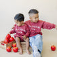 Apple Picking Crew Sweatshirt Romper