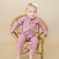 Solid Ribbed Bamboo Zippy Romper - more colors