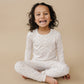 Tiny Tulips 2-Piece Bamboo Pajamas