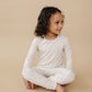 Tiny Tulips 2-Piece Bamboo Pajamas
