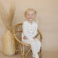 Vintage Blooms 2-Piece Henley Bamboo Pajamas