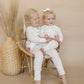 Vintage Blooms 2-Piece Henley Bamboo Pajamas