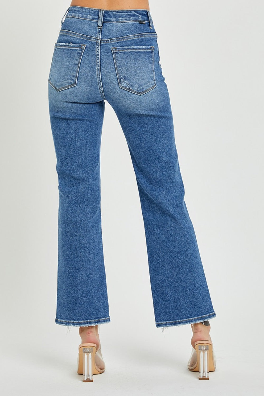 RISEN Astrid High Rise Straight Jeans