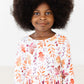Falling Leaves 3/4 Sleeve Pocket Twirl Dress