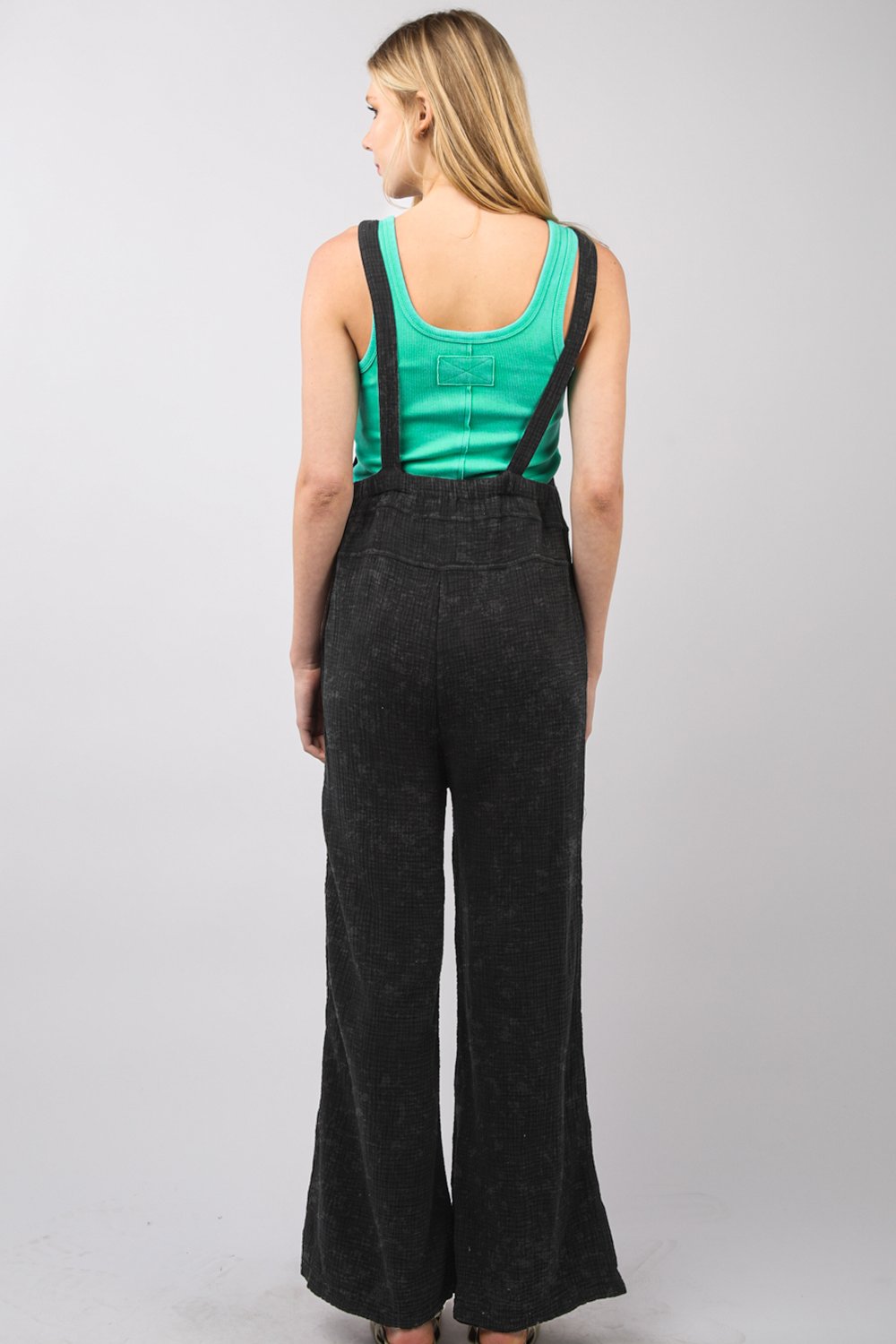 Amalie Washed Gauze Jumpsuit - Aubrey Jaymes Boutique#