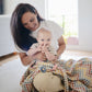 Organic Cotton Muslin Swaddle Blanket- Multiple Color Options