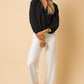 Glamour Hour Surplice Blouse