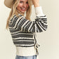 Very Demure Striped Sweater