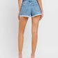 Vervet Riley High Rise Cuffed Shorts