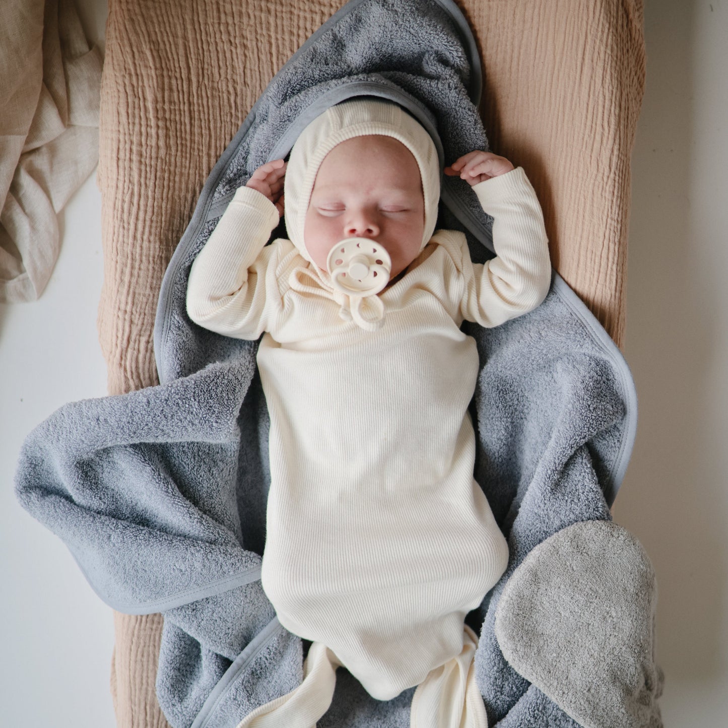 Extra Soft Muslin Changing Pad Cover- Multiple Color Options