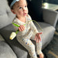 Fall Floral Baby Bamboo Pajamas- Multiple Style Options