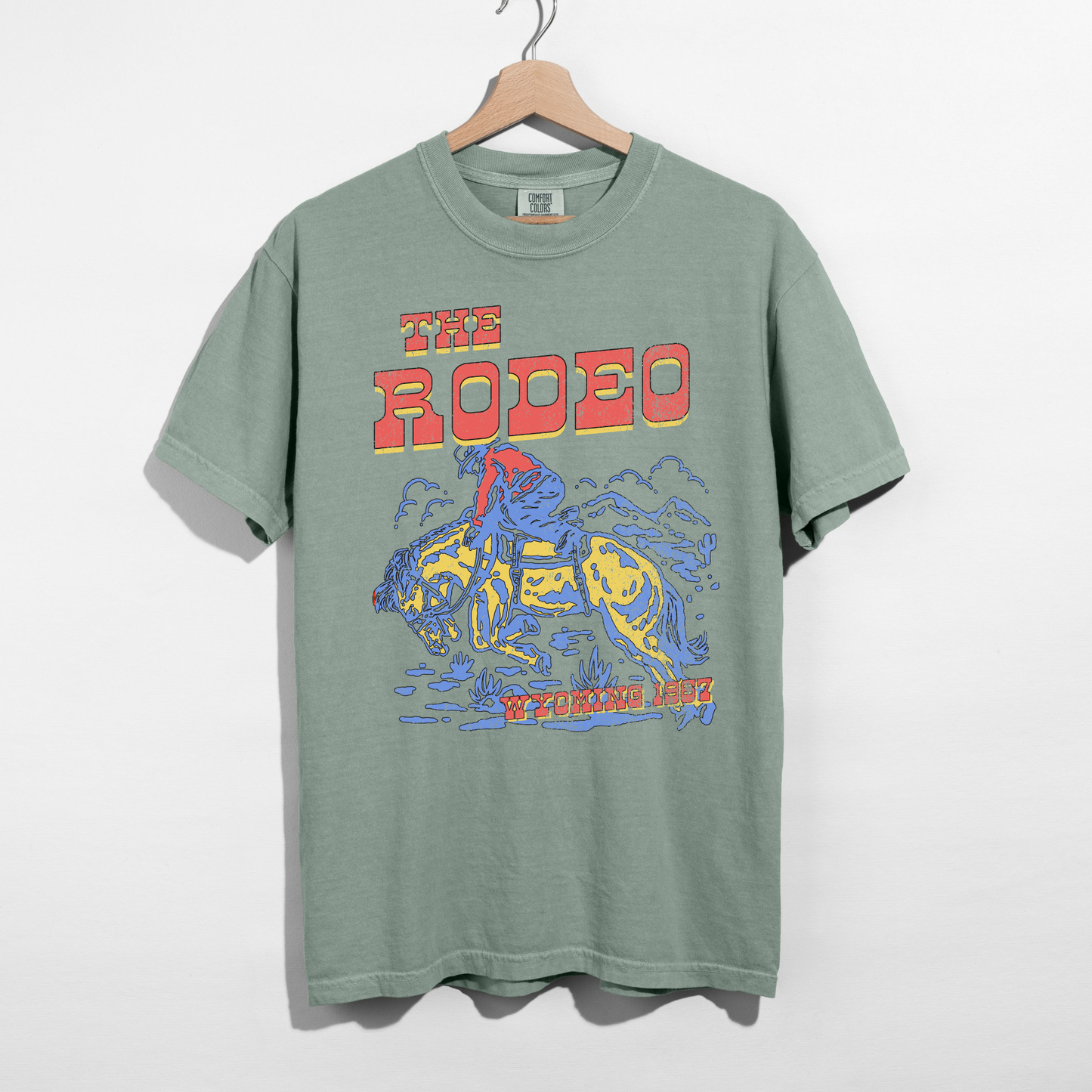 The Rodeo Graphic Vintage Western Tee- 5 Colors