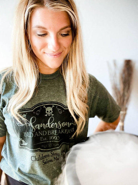 “Sanderson Bed and Breakfast”Hocus Pocus Graphic Tee