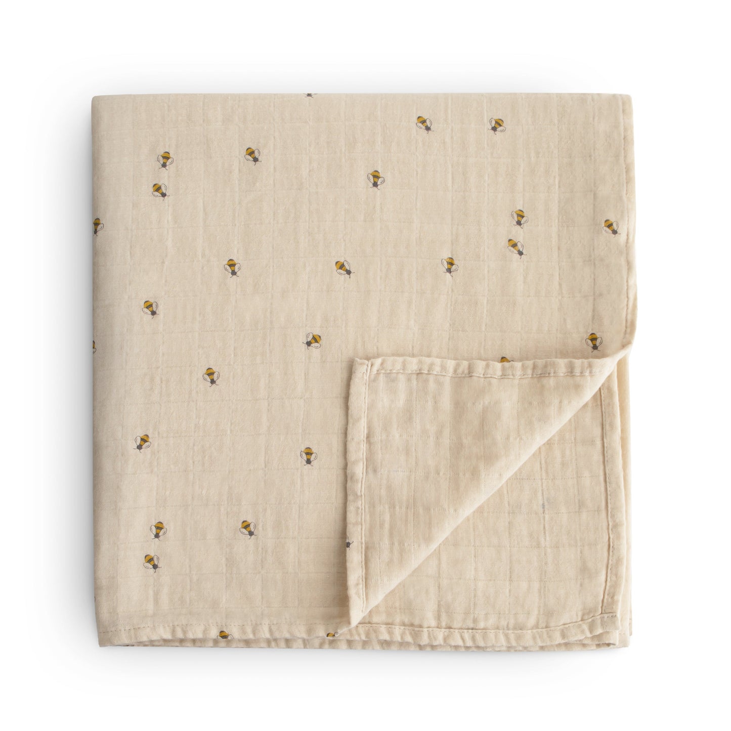 Organic Cotton Muslin Swaddle Blanket- Multiple Color Options