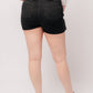 Bentli High Rise Side Tie Denim Skort in Black - Aubrey Jaymes Boutique#