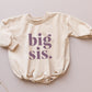 Big Sis Sweatshirt Romper - more colors